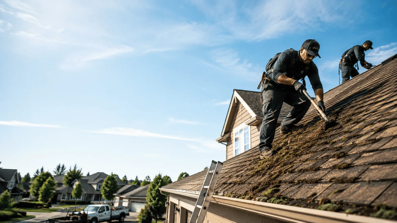 Roof Moss Removal in Stephenville, TX near me